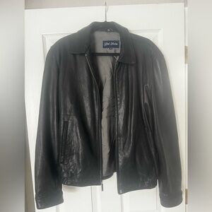 J.Park  genuine, lamb, leather jacket, size medium